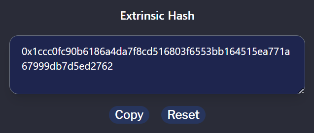 Astral - Extrinsic Hash